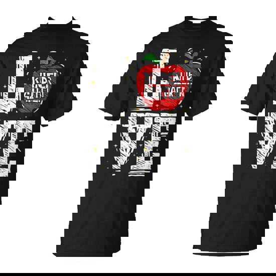 Love Kindergarten Teacher Student School Apple T-Shirt