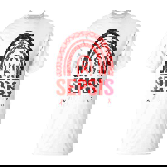 In September We Wear Red For Sepsis Awareness T-Shirt