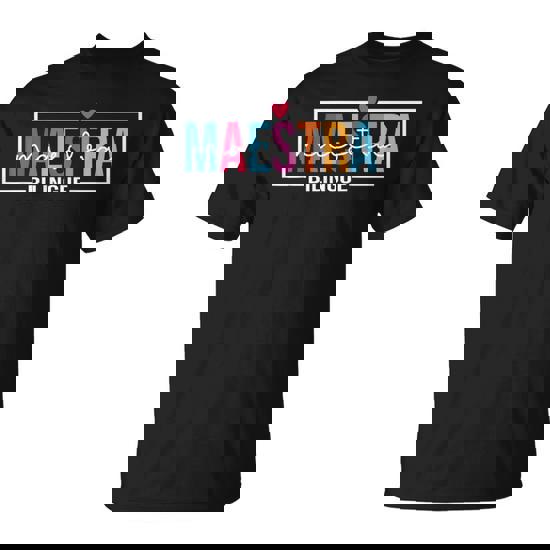 Maestra Bilingue Teacher Back To School 2023 Heart T-Shirt