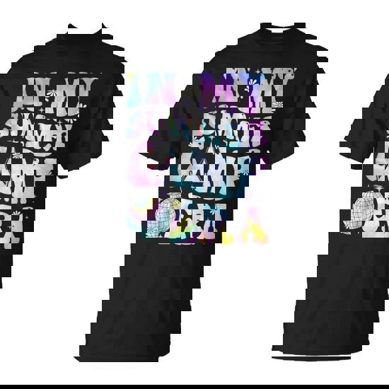 In My Summer Camp Era Camping Tie Dye Last Day Of School T-Shirt