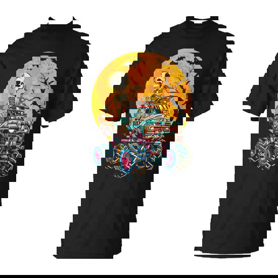 Monster Truck Halloween Costume Toddler Boys Halloween Kid T-Shirt