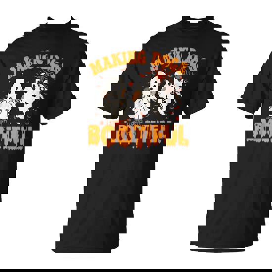 Making Dogs Bootiful Cute Dog Groomer Pet Grooming Halloween T-Shirt