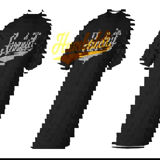 Humboldt County Ca Varsity Script Classic Sports Jersey T-Shirt