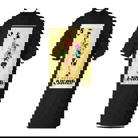 La Shopaholic Mexican Bingo Card Game Shopping Lover Shop T-Shirt