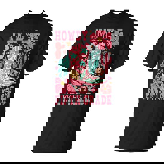 Howdy Fifth Grade Western 5Th Grade Teacher Cowboy Cowgirls T-Shirt