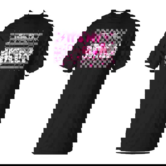 Its My Birthday Checkered Doll Birthday Party Girls T-Shirt