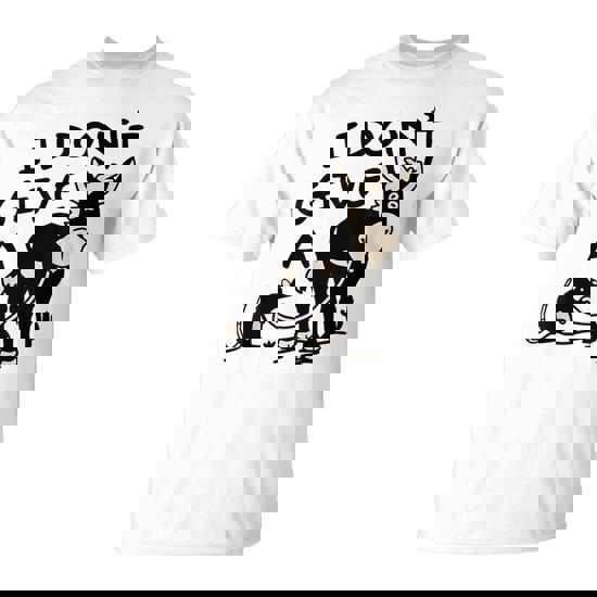 I Don't Give A Donkey Rat Sarcastic T-Shirt