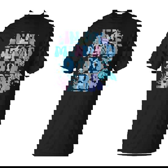 In My Mermaid Dad Era Family Matching Birthday Party Daddy T-Shirt