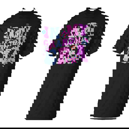 In My Grandma Era Retro Groovy Best Grandma Ever T-Shirt