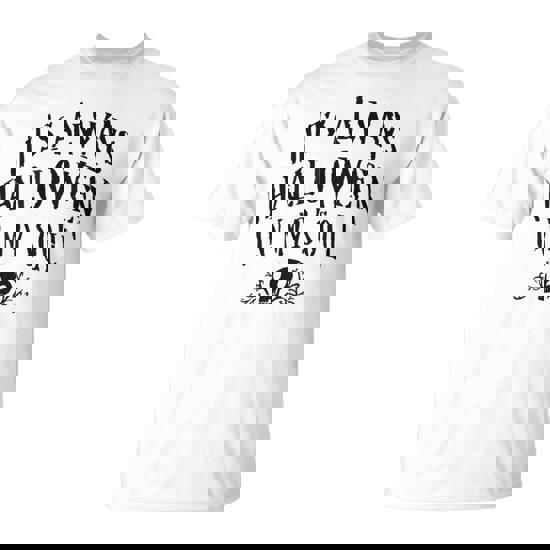 Its Always Halloween In My Soul Cute Spooky Skull Meme Quote T-Shirt