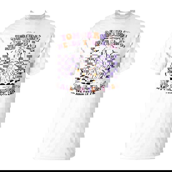 Mental Health Halloween Cute Ghost Tomorrow Needs You 988 T-Shirt