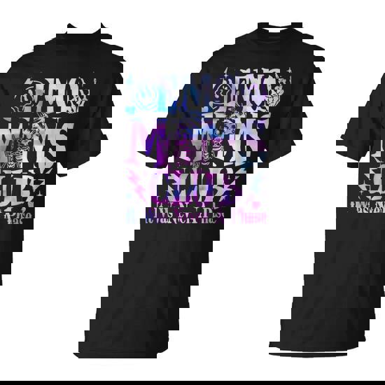 It Was Never A Phase Emo Moms Club Mother's Day Skeleton T-Shirt