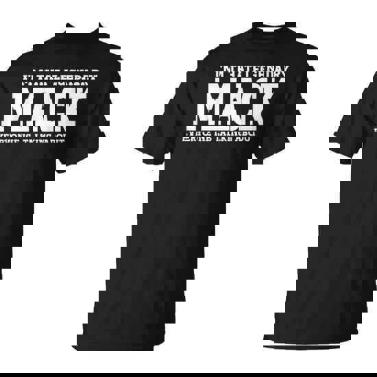 Mack Personal Name Mack T-Shirt
