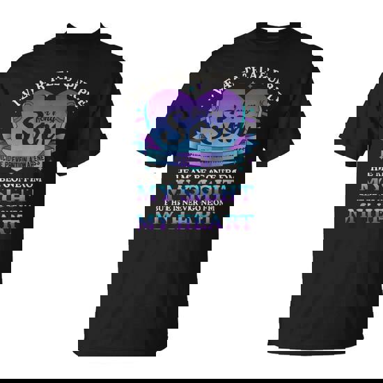 I Wear Teal & Purple For My Son Suicide Prevention Awareness T-Shirt