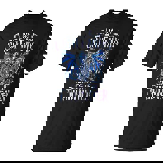 I Was Lightnings Before The Thunder Dragons Kid T-Shirt