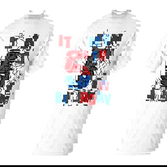 It's My 5Th Birthday Spider Theme Party 5 Year Birthday Boy T-Shirt