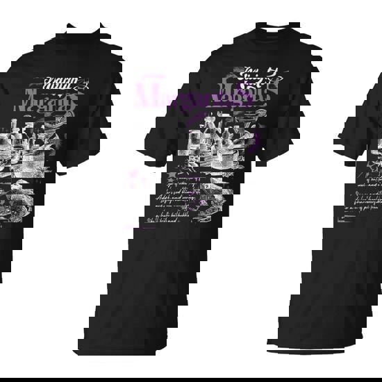 Midnight Witch Margaritas Halloween Magical Cocktails T-Shirt