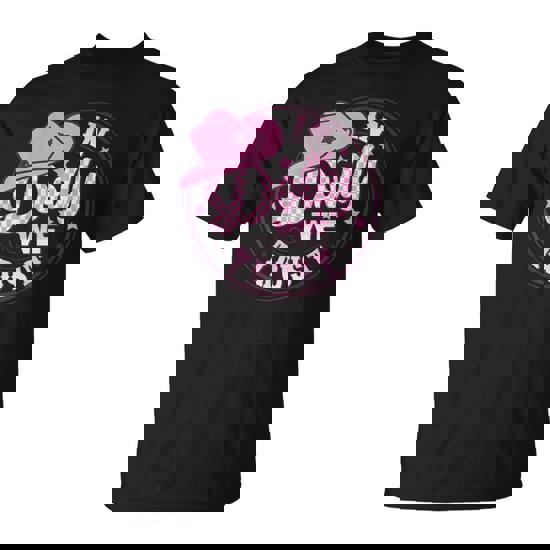 In Dolly We Trust Pink Hat T-Shirt