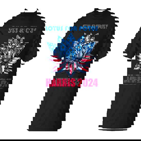 Lotus For Potus Harris 2024 T-Shirt