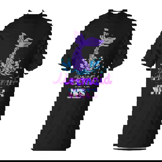 Mermaid Vibes Mermaid Tail Birthday Cute T-Shirt