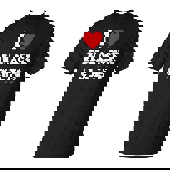 I Love Black Guys I Heart Black Guys T-Shirt