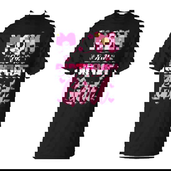 Mom And Dad Birthday Girl Kitty Family Party Decorations T-Shirt