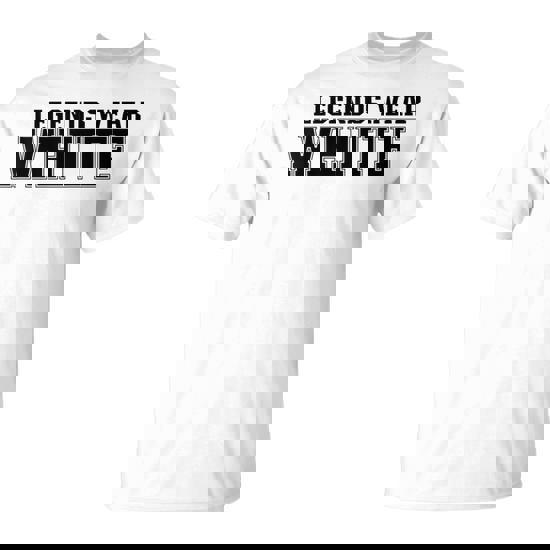 Legends Wear White Spirit Wear Team Game Color War T-Shirt