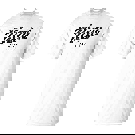 Milano Italia Retro Preppy Italy Girls Milan Souvenir T-Shirt