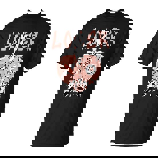 Loser Lover Heart Low Legend Pink 11S Matching Women T-Shirt