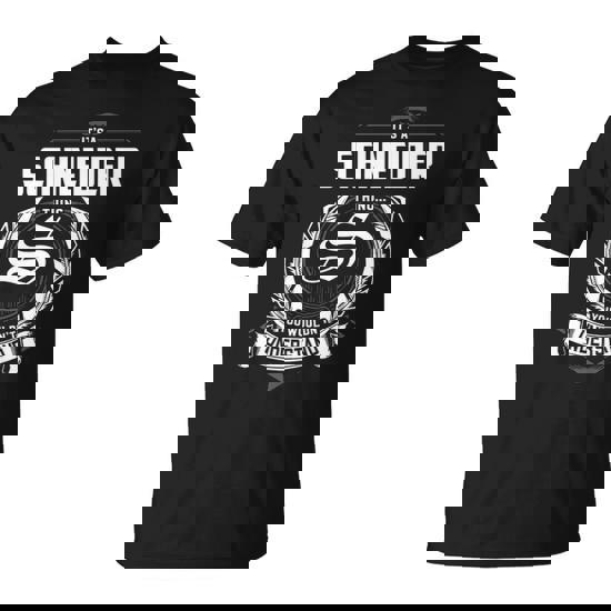 It's A Schneider Thing You Wouldn't Understand Personalized Last Name For Schneider T-Shirt