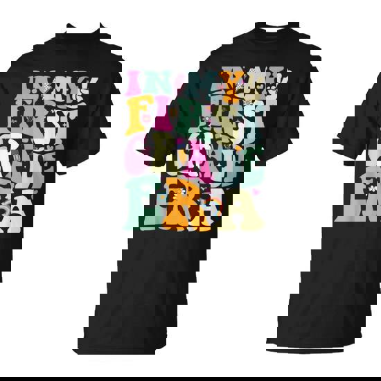 In My First Grade Era 1St Grade Girl Teacher Back To School T-Shirt