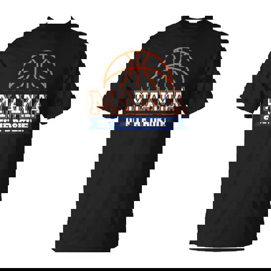 Mama Of Rookie 1St Birthday Basketball Theme Matching Party T-Shirt