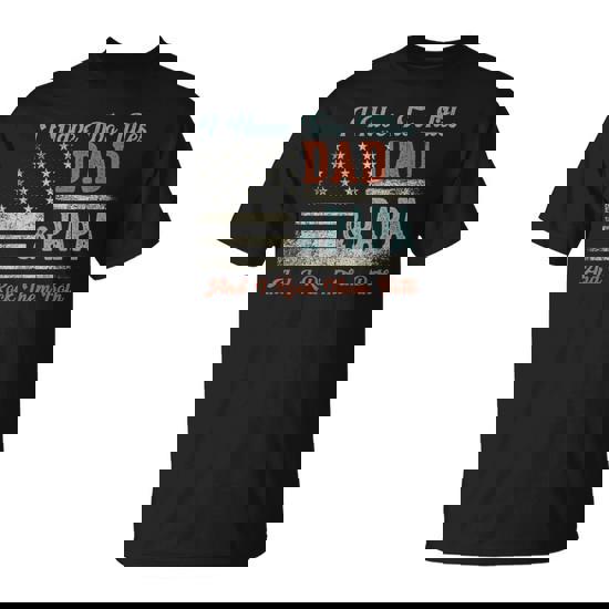 I Have Two Titles Dad & Papa I Rock Them Both Papa T-Shirt