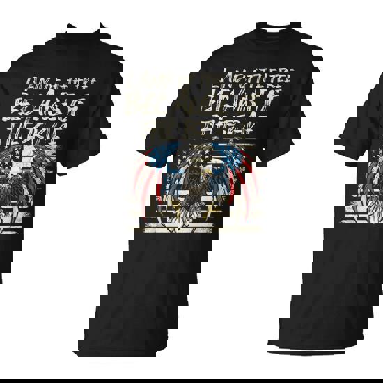 Land Of The Free Because Of Brave Eagle Us Flag Memorial Day T-Shirt