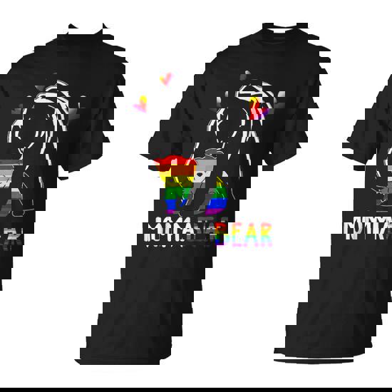 Lgbt Mama Momma Bear Gay Pride Proud Mom Mother's Day T-Shirt