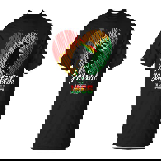 Junenth Queen African American Black Retro T-Shirt