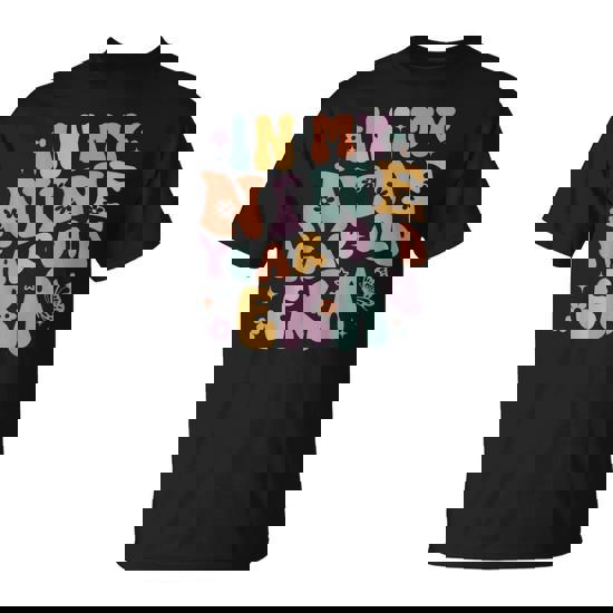 In My Nine Year Old Era Girl Boy 9Th Birthday 9 Year Old T-Shirt