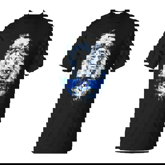 Jewish Israel Flag Lion David Star Yisrael Proud Israelites T-Shirt