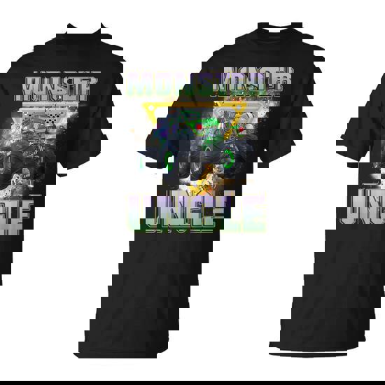 Monster Truck Uncle Monster Truck Are My Jam Truck Lovers T-Shirt