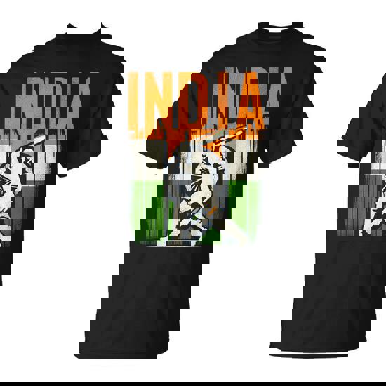 India Cricket Supporters Jersey Indian Cricket Fans T-Shirt