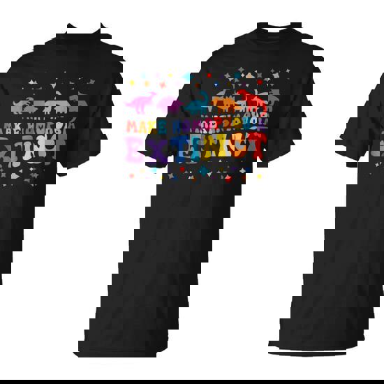 Make Homophobia Extinct Dinosaur Lgbt Gay Pride Lesbian T-Shirt