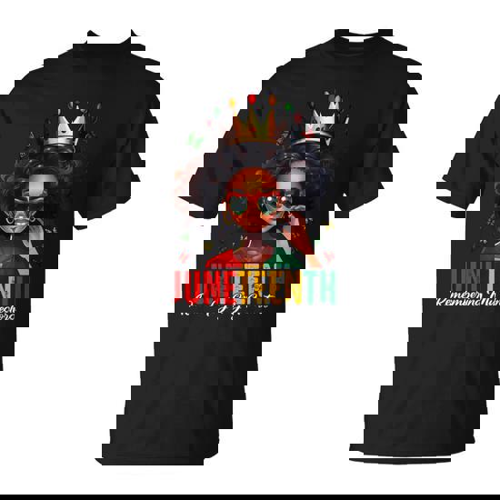 Junenth Remembering My Ancestors Freedom African Women T-Shirt