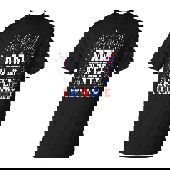 Mimi Of The Little Firecracker 4Th Of July Birthday T-Shirt