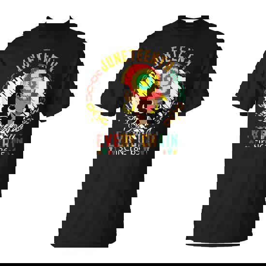 Junenth Breaking Every Chain Since 1865 African Women T-Shirt