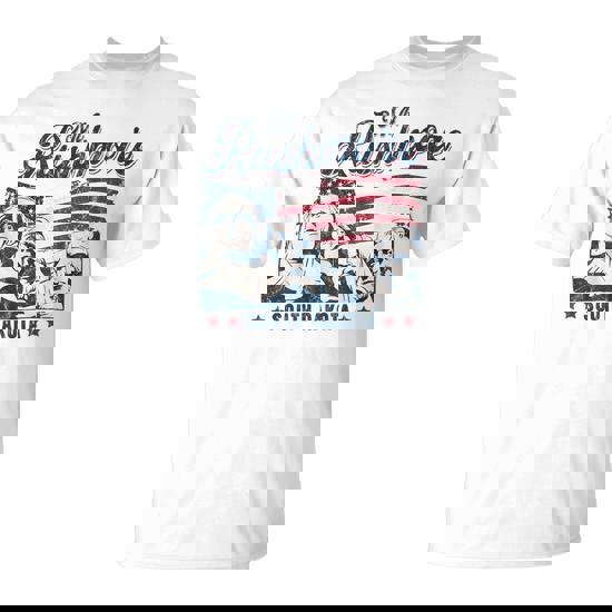 Mount Rushmore Flag Souvenirs T-Shirt