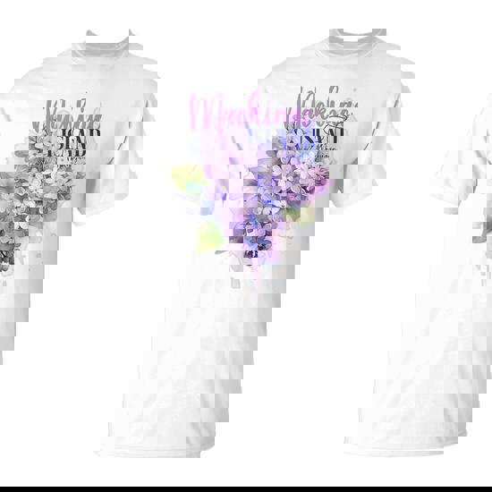 Mackinac Island Michigan Lilacs Lilac Festival State Of Mi T-Shirt