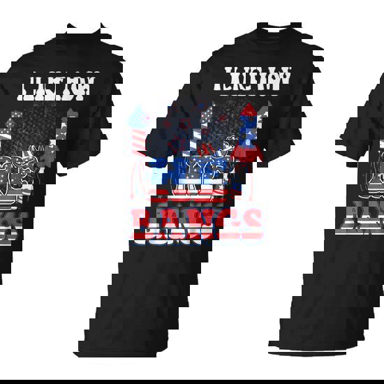 I Like How He Bangs Couple 4Th Of July Firecracker T-Shirt