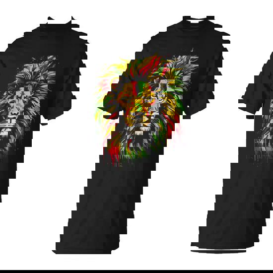 Jamaica Lion Dread Locks T-Shirt