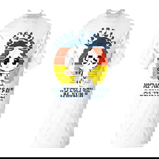 Just A Dad Who Always Came Back With The Milk Dad T-Shirt