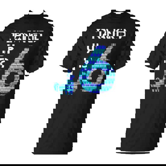 I Ranked Up To 6 Birthday Video Game Llama Piata Birthday T-Shirt